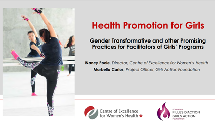 Health Promotion for Girls: Gender Transformative and Other Promising Practices for Facilitators of Girls’ Groups