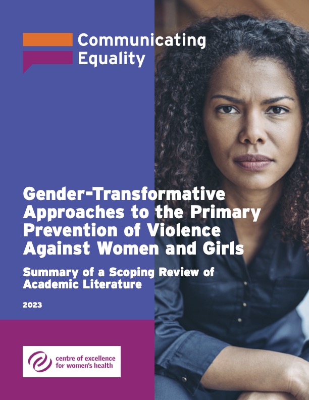 Gender-Transformative Approaches to the Primary Prevention of Violence Against Women and Girls: Summary of a Scoping Review of Academic Literature