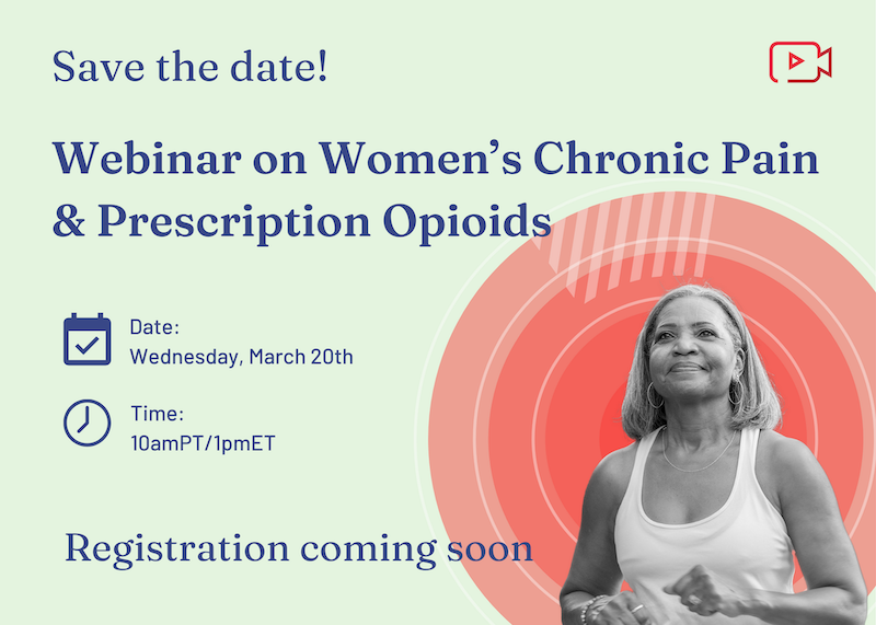 Women’s Chronic Pain & Prescription Opioids